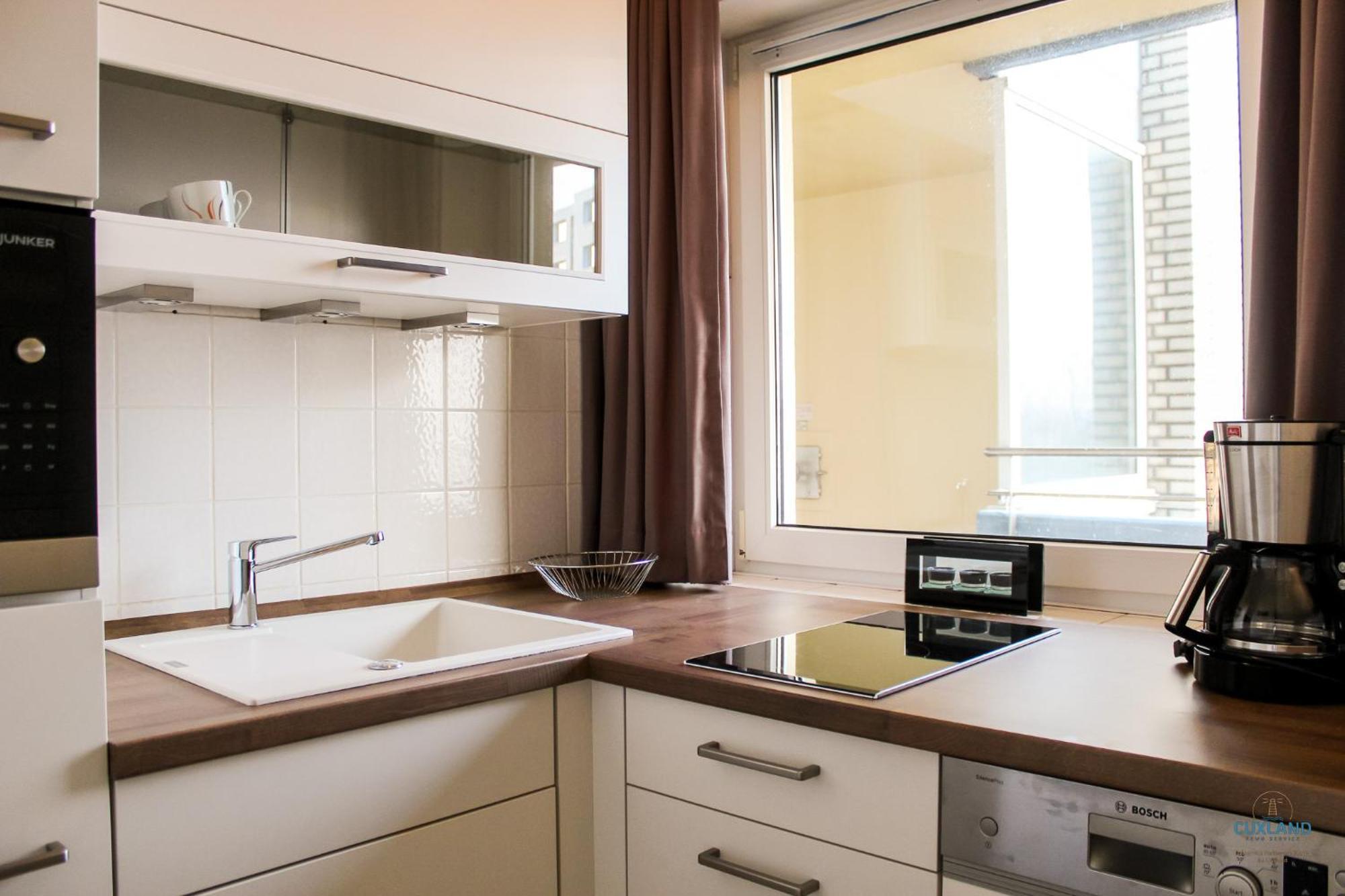 Strandhochhaus Doese Whg. 12 Куксхафен Экстерьер фото